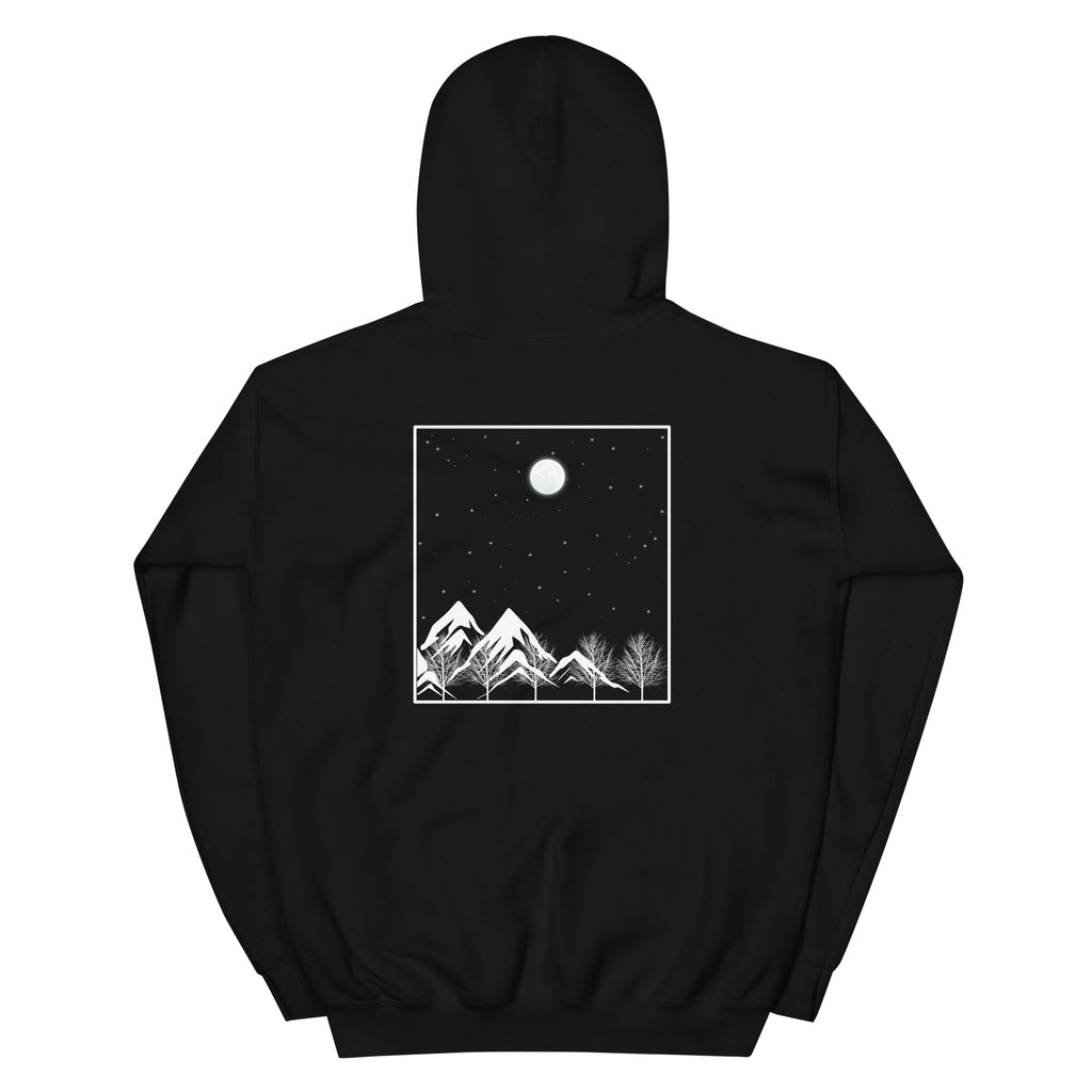 Unisex Hoodie - 'OAKN Forest' - Black
